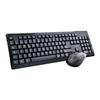 KIT TECLADO Y MOUSE TECHZONE TZ16COMB01-INA CONEXION INALAMBRICO COLOR NEGRO-TechZone