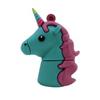 MEMORIA USB BROBOTIX 190432-31 DE 32GB DE UNICORNIO AZUL/MORADO-Brobotix