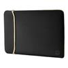 FUNDA HP 2UF59AA REVERSIBLE DE NEOPRENO COLOR DORADO Y NEGRO-HP