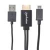 CABLE MANHATTAN 151498 MICRO USB A HDMI CON USB-A NEGRO 0.76 METROS-Manhattan