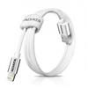 CABLE DUAL MICRO USB - LIGHTNING MACHO A MACHO ADATA AMFIPL-100CM-CWH COLOR BLANCO 1 M-ADATA