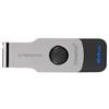 MEMORIA USB USB 3.0 DTSWIVL/64GB DE 64 GB NEGRO/PLATA-Kingstone